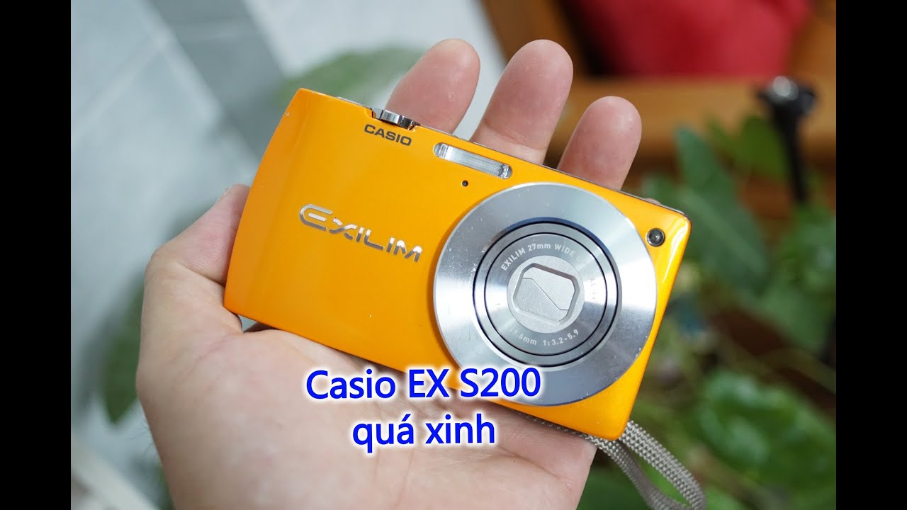 Casio EX S200 / Hướng dẫn sử dụng máy ảnh Casio EX S200 / Máy ảnh vintage, Máy ảnh giá rẻ