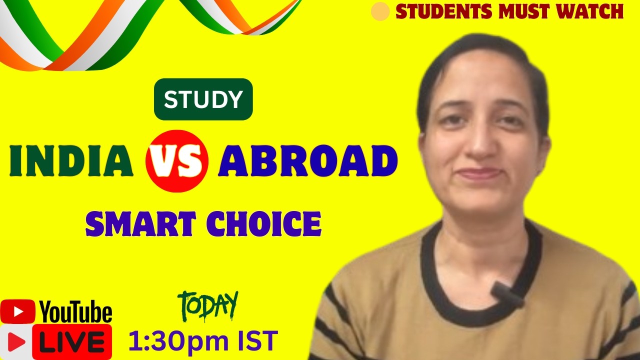 Study in India or Abroad II Top Universities II Programs II Career Map II