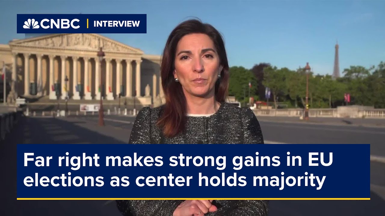 Far right makes strong gains in EU elections as center holds majority