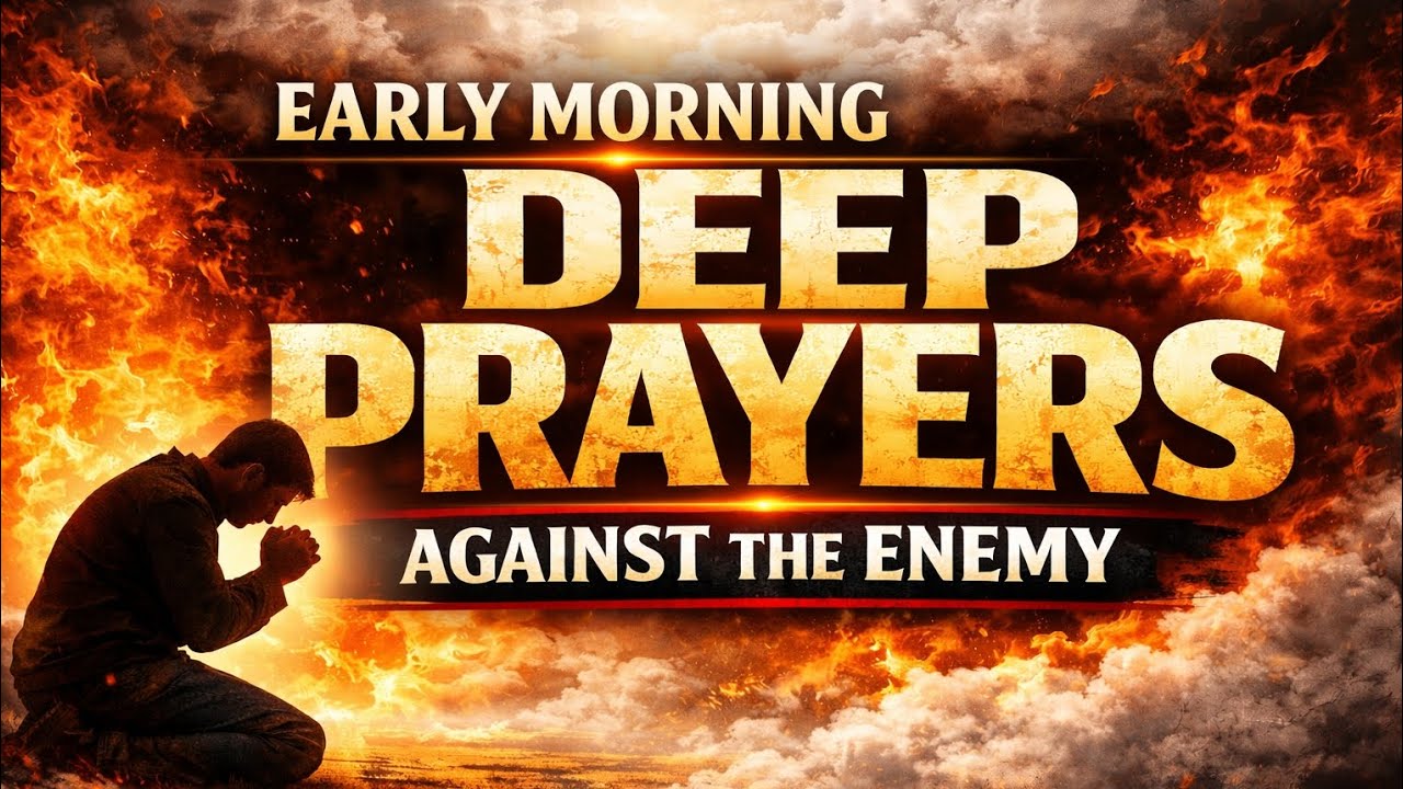 Early Morning Prayers against the Enemy. #Jesus #Morning Prayers #Christian
