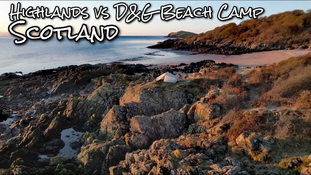 Beach Camp With An Un Invited Intruder!