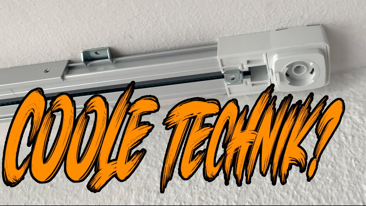 Elektrischer Vorhang / Gardine für jedes Heimkino! ABALON System Montage Video | Lets do it