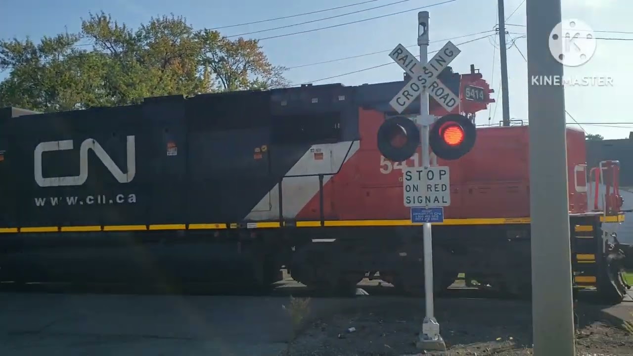 A Very Interesting Railfanning Day In Wyandotte, MI. - 10/4/2023 Railfanning Movie