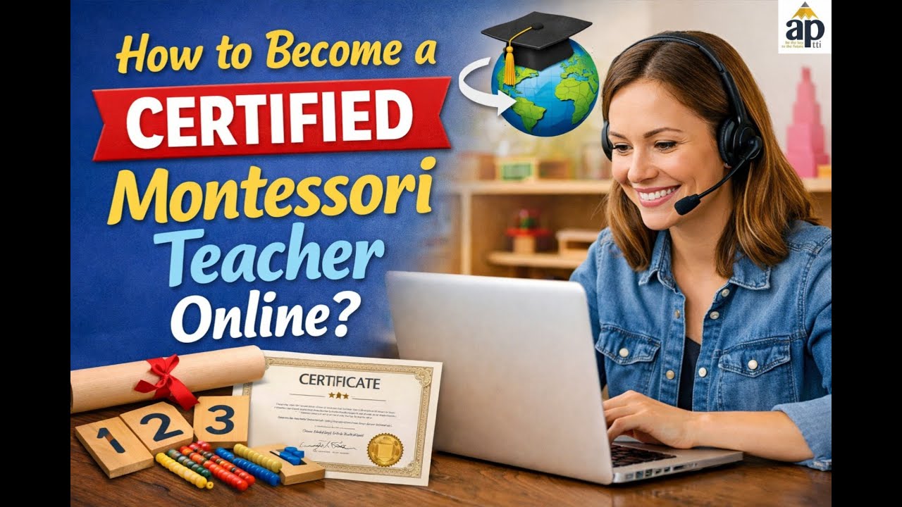 Become a Certified Montessori Teacher Online