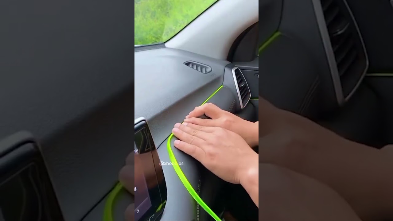 🚦🚗 CINTA LED FLEXIBLE PARA INTERIOR DE CARRO 5 METROS 🔥🚦