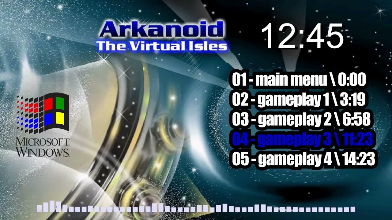 Arkanoid: The Virtual Isles OST | 2000 | PC - complete soundtrack in one video