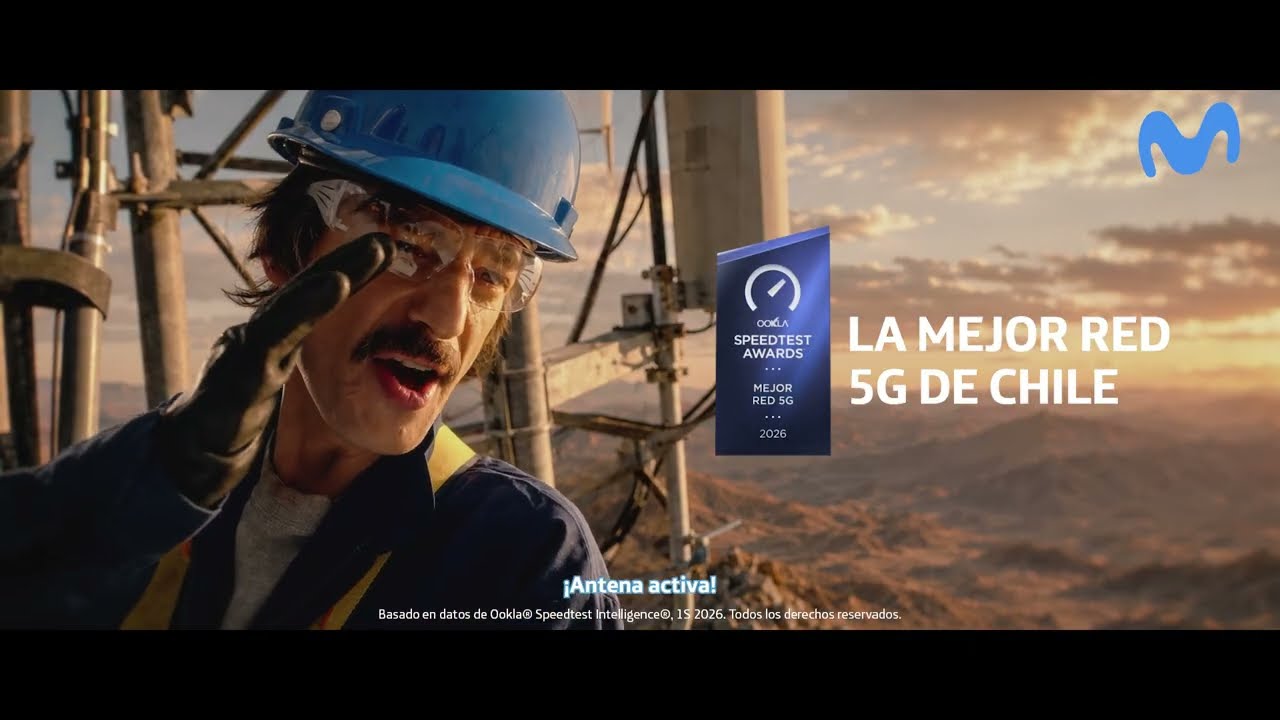 En Movistar tenemos la Mejor Red 5G de Chile 📲