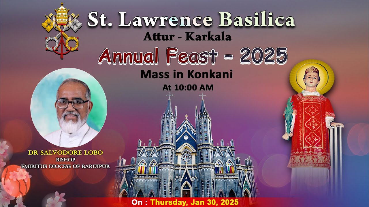 Annual Feast 2025 | St Lawrence Basilica, Attur, Karkala | Day 5 | Daijiworld Udupi
