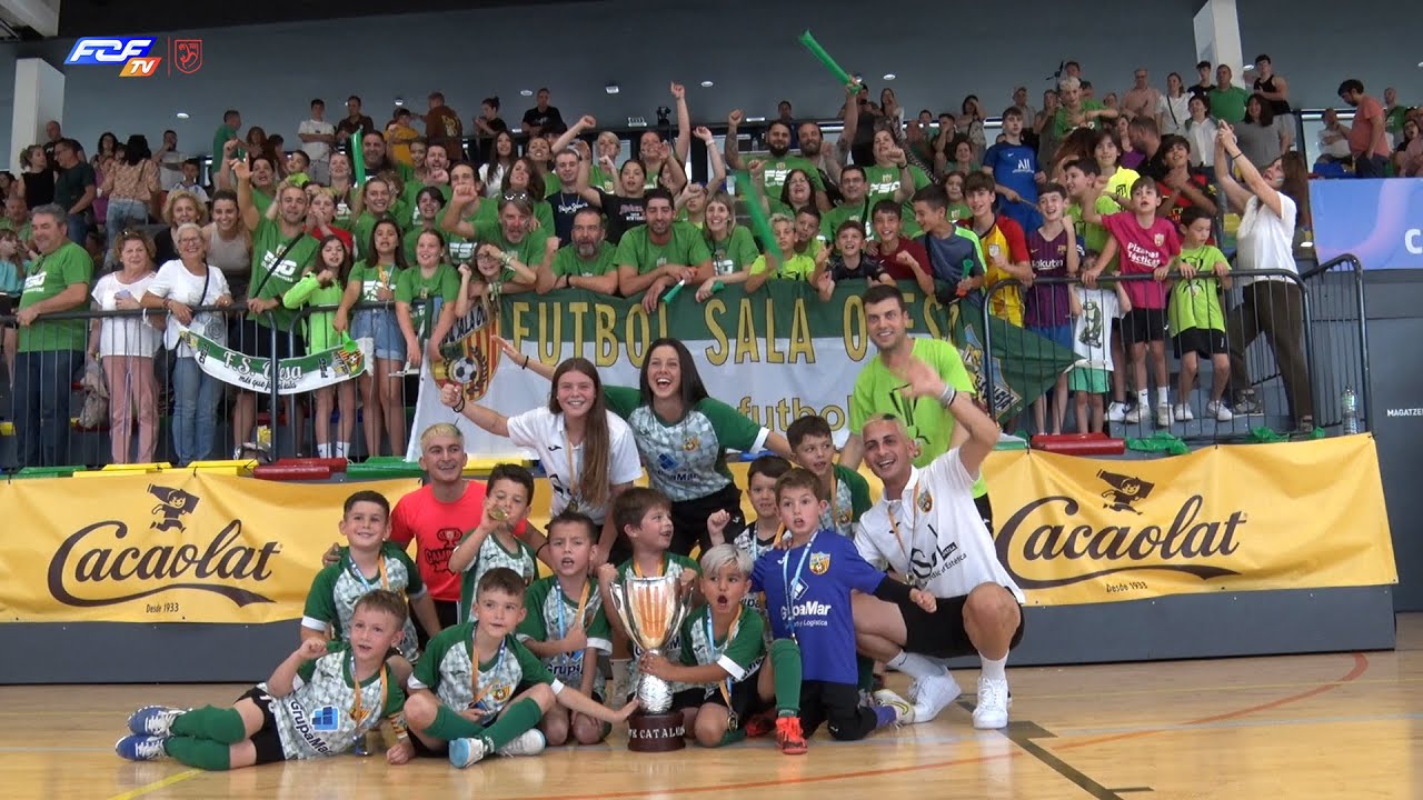 Resum EFS Palafolls - FS Olesa (Final Copa Catalunya Miniprebenjamí FS 23)