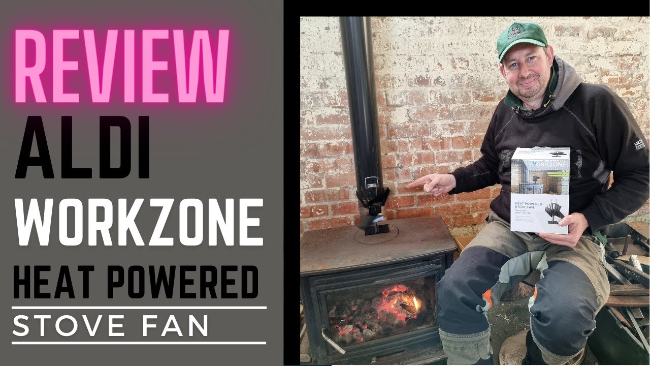ALDI WORKZONE Stove Fan review - heat powered for your log burner
