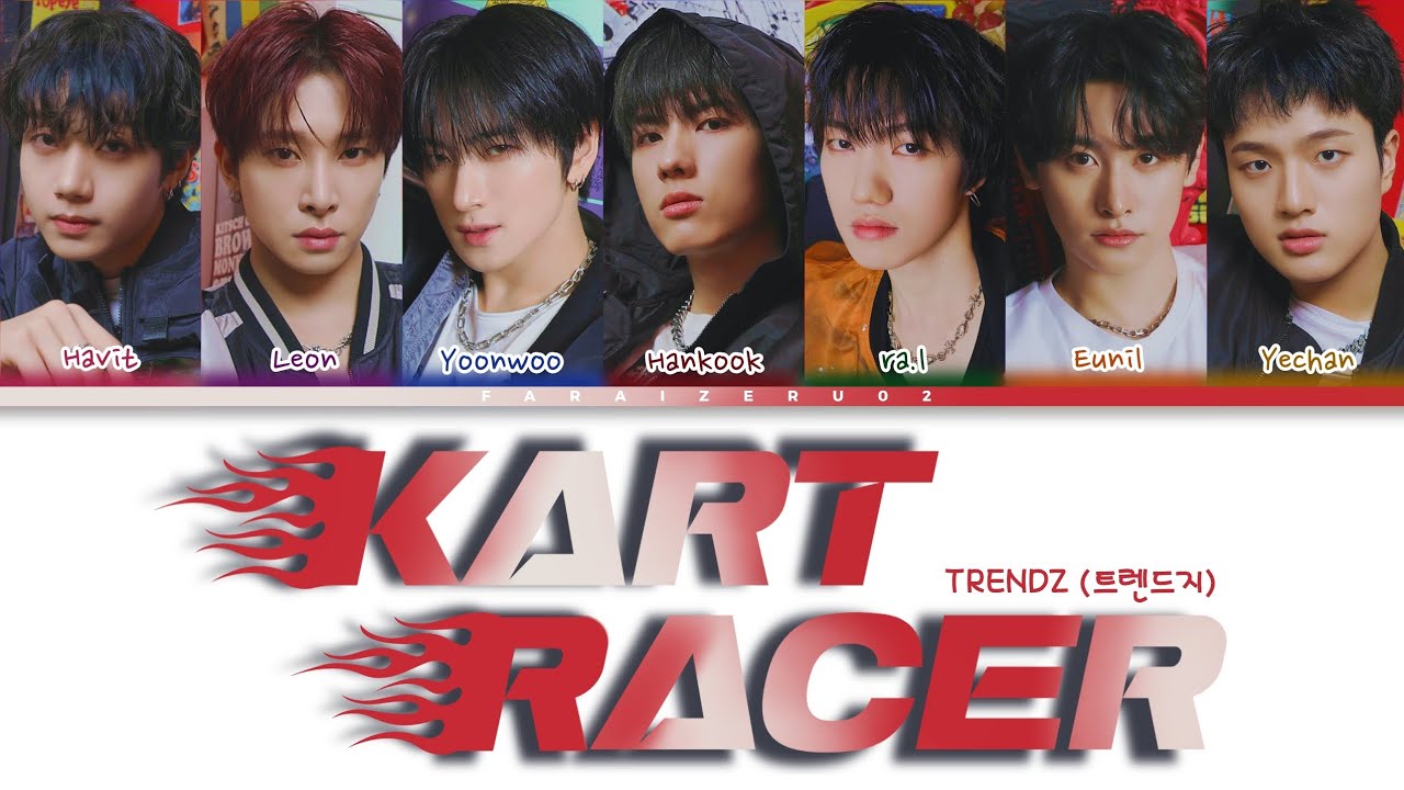 TRENDZ (트렌드지) - 'KART RACER' Color Coded Lyrics