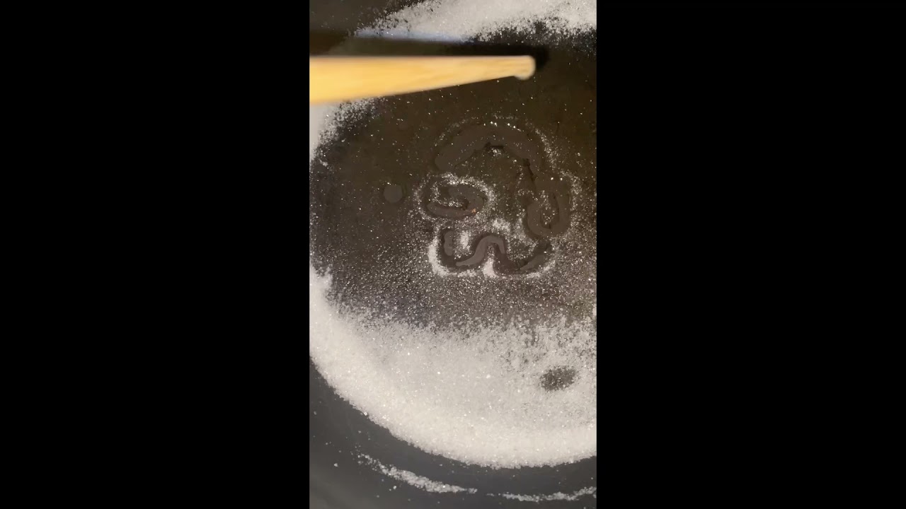 How is melting sugar a chemical reaction