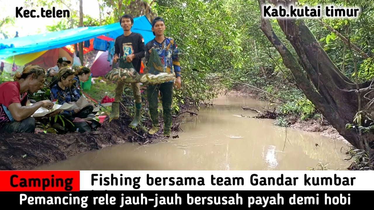 Camping Mancing overnight di hutan | Gak semua pemancing dapat suasana seperti ini