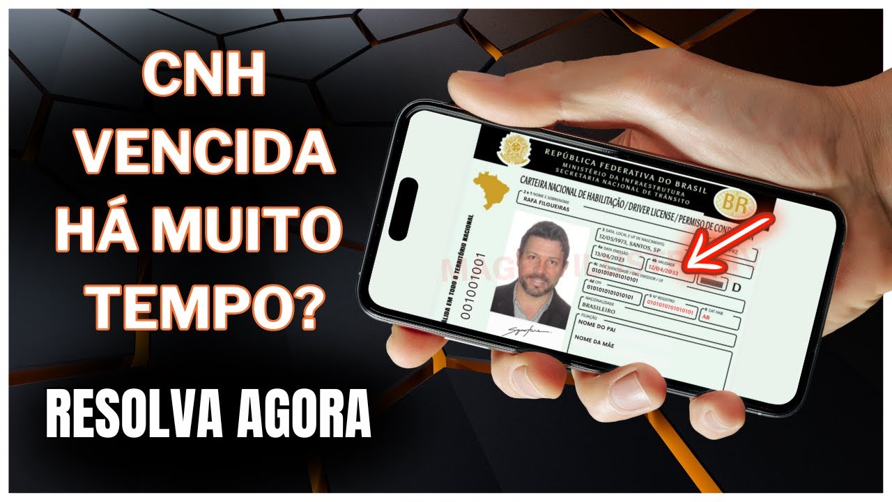 Como renovar CNH VENCIDA H&Aacute; MUITO TEMPO? Resolva f&aacute;cil e r&aacute;pido😉