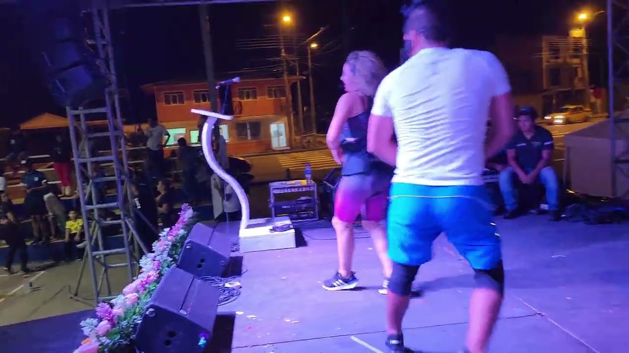 baile maratón por las fiestas del cantón Sucua 2022.