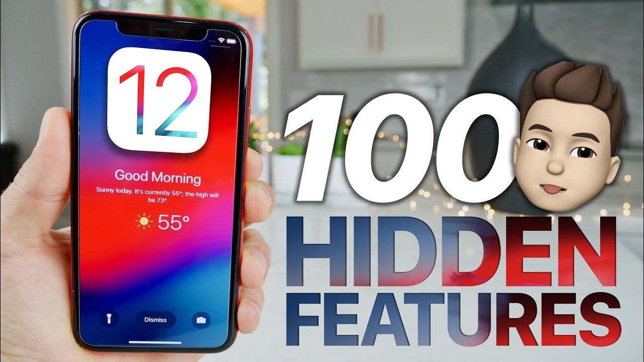 100 NEW iOS 12 Hidden Features & Changes!