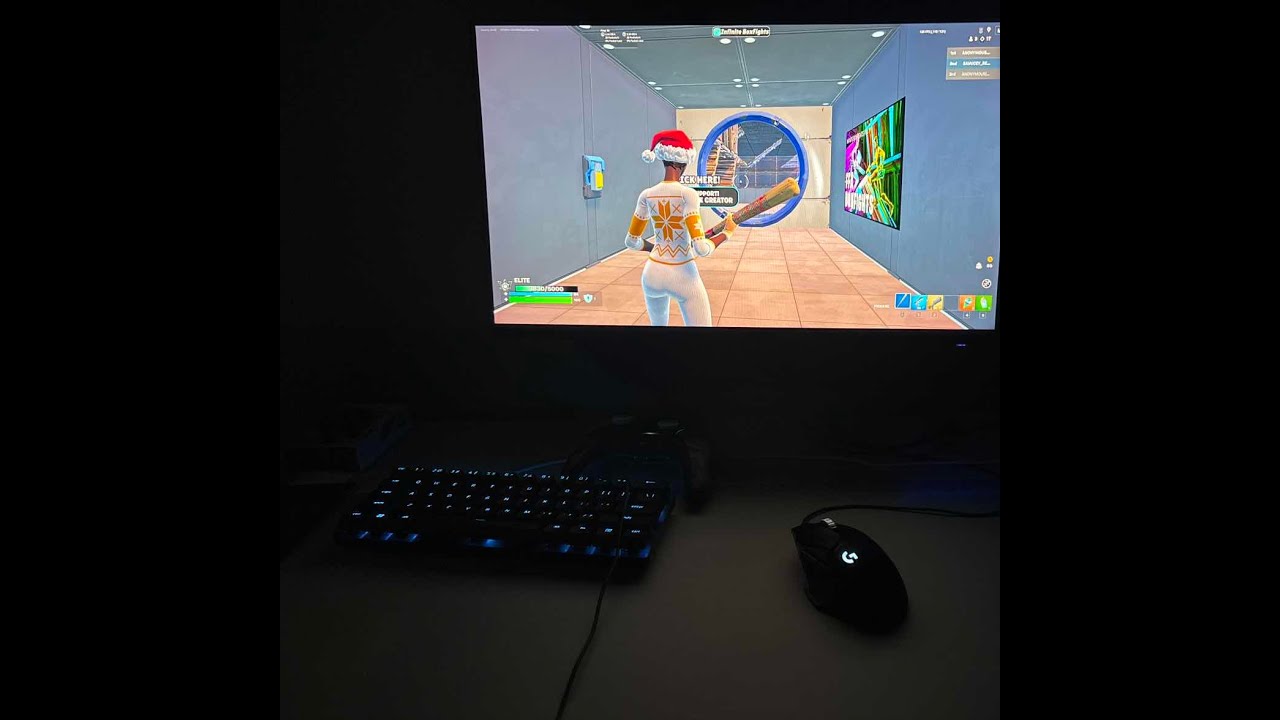 Hn gives belt on Fortnite