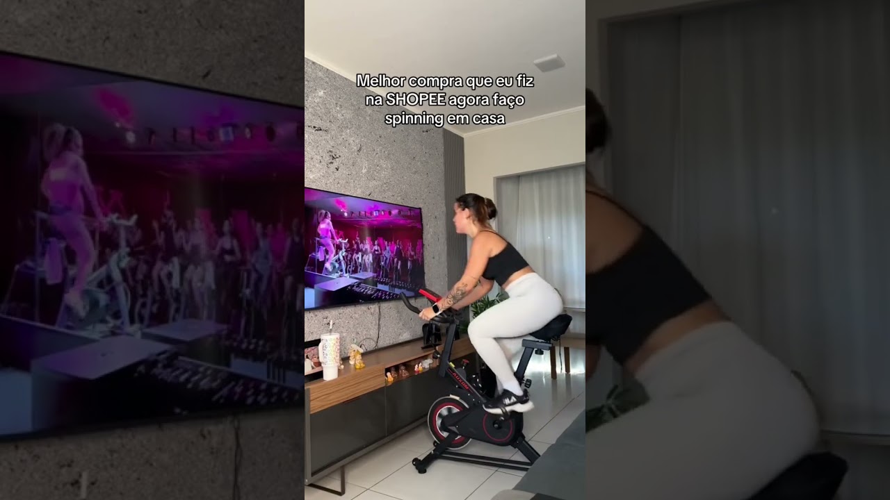 Transforme sua casa em uma academia! Bicicleta ergom&eacute;trica pr&aacute;tica e confort&aacute;vel