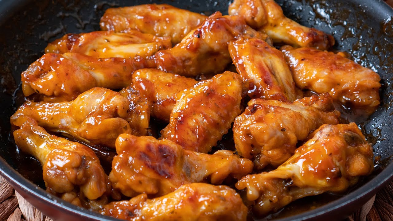 Alitas de Pollo a la Naranja 🍊 | Receta de Alitas Agridulces Fáciles y Deliciosas