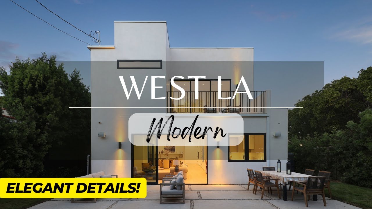 Tour This Brand New Home In West LA | Modern Build With Designer Details
