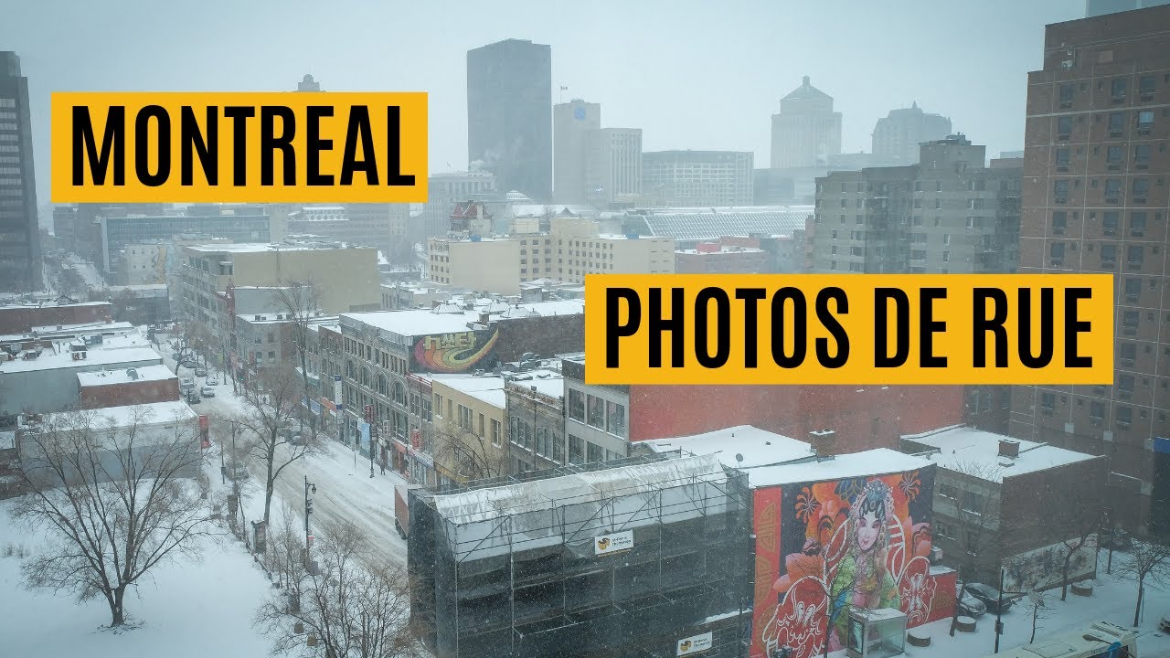 Photo-reportage &agrave; Montreal