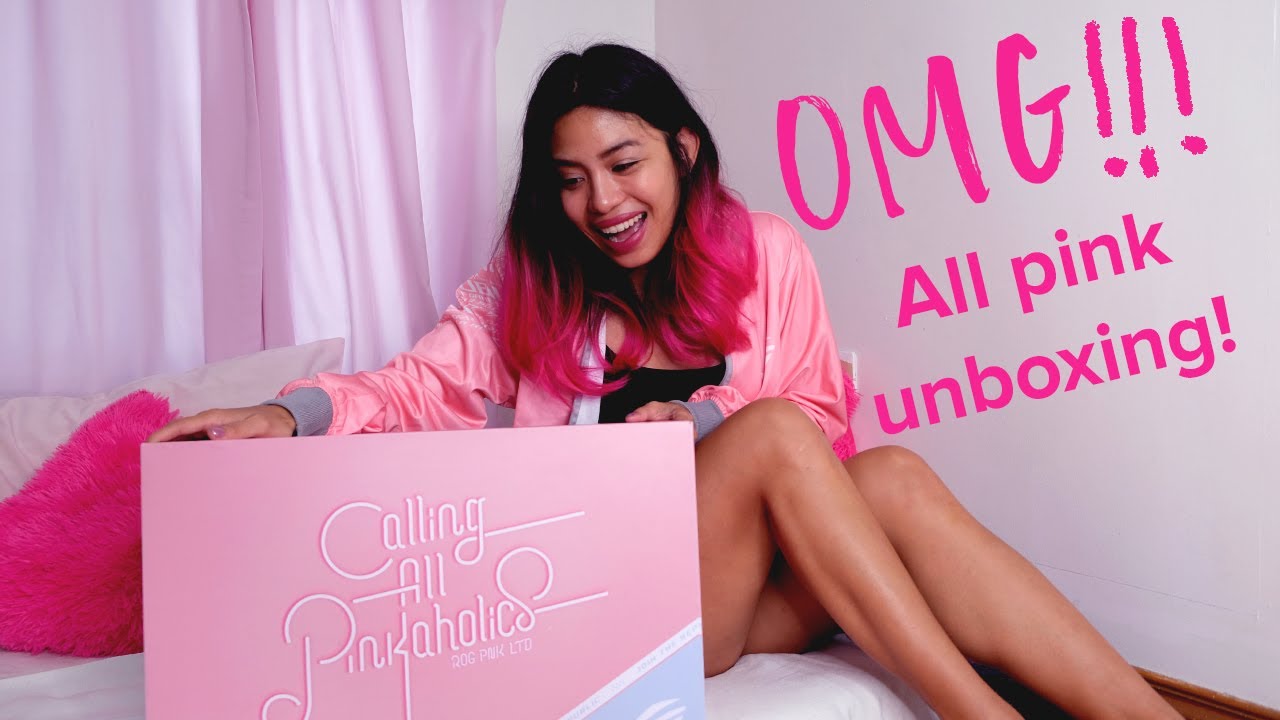 UNBOXING ASUS ROG PINK LTD PERIPHERALS// ALL PINK GAMING ACCESSORIES!