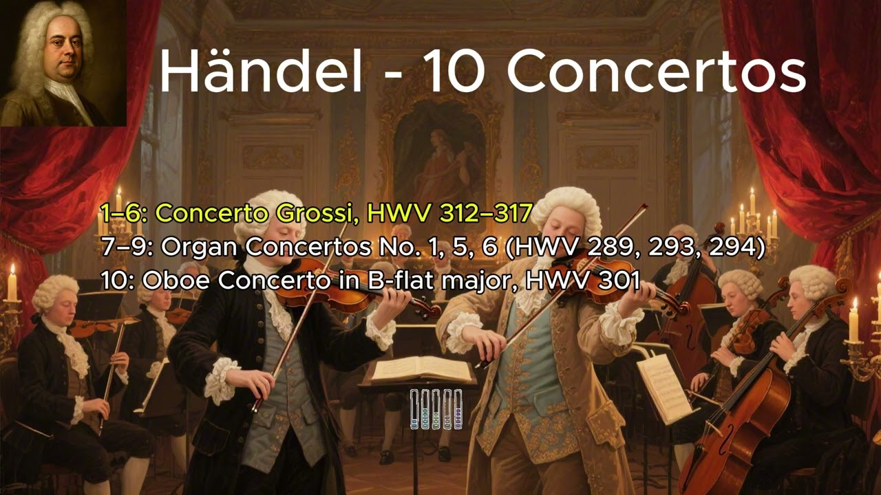 헨델 협주곡 10선ㅣ Handel - 10 Concertos