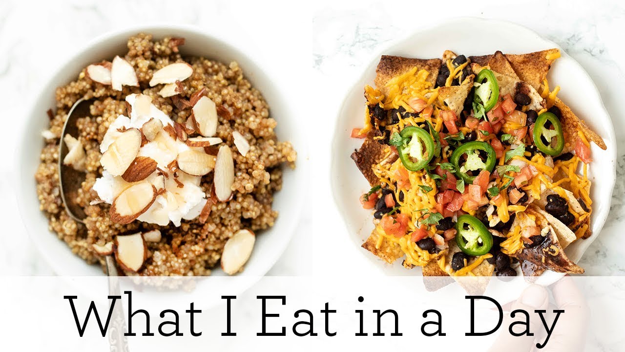 WHAT I EAT IN A DAY ‣‣ Cozy Vegan Winter Meals