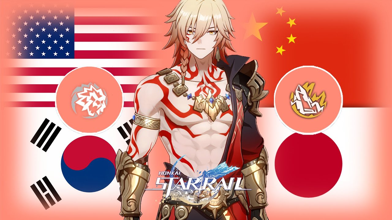 Mydei Voice in 4 Different Languages (Skills & Ultimate) | Honkai: Star Rail Mydei