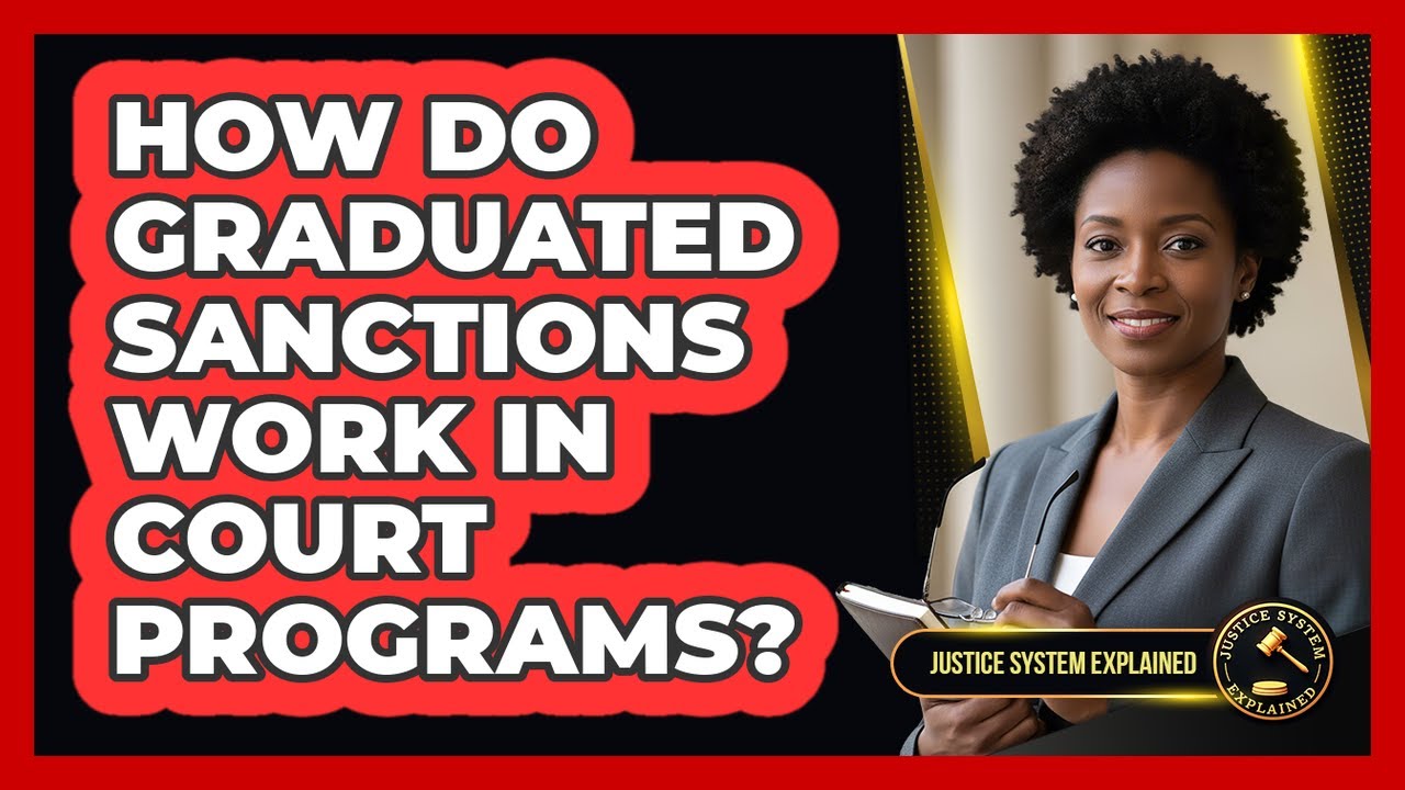 How Do Graduated Sanctions Work In Court Programs? - Justice System Explained