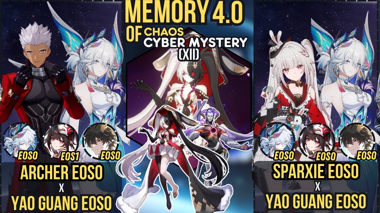 V5 | Hypercarry Archer E0S0 x Sparxie E0S0 Premium Team | Memory of Chaos 4.0 #sparxie #yaoguang