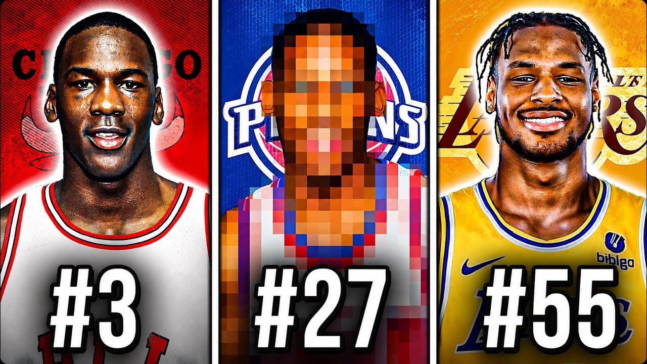 Here's The Best NBA Draft Pick At Each Spot