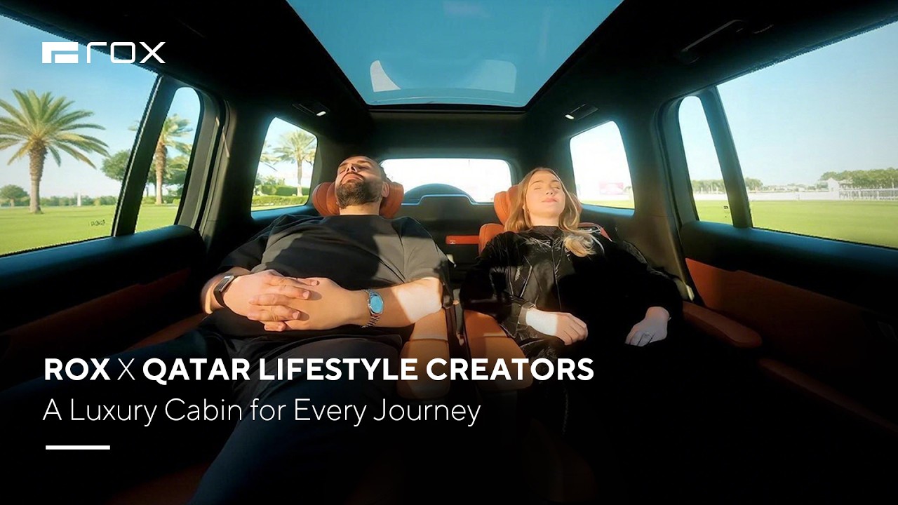 ROX &times; Qatar Lifestyle Influencers A Luxury Cabin for Every Journey