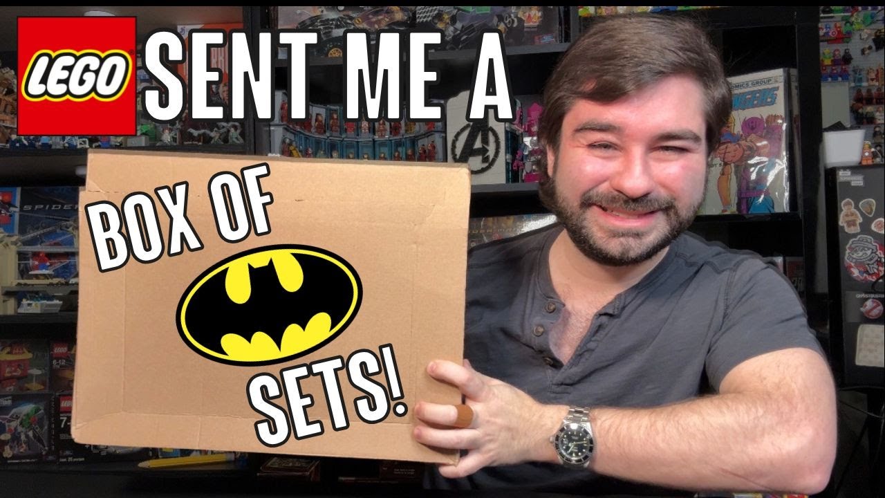 LEGO Sent Me a GIANT Box Full of NEW BATMAN Sets - Let's Open It!