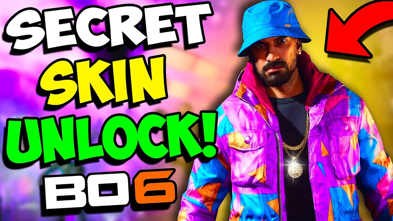 HOW TO UNLOCK the SECRET BLACK OPS 6 SKIN 'Hella Chill' GLITCH! (Rare Event Skin!)