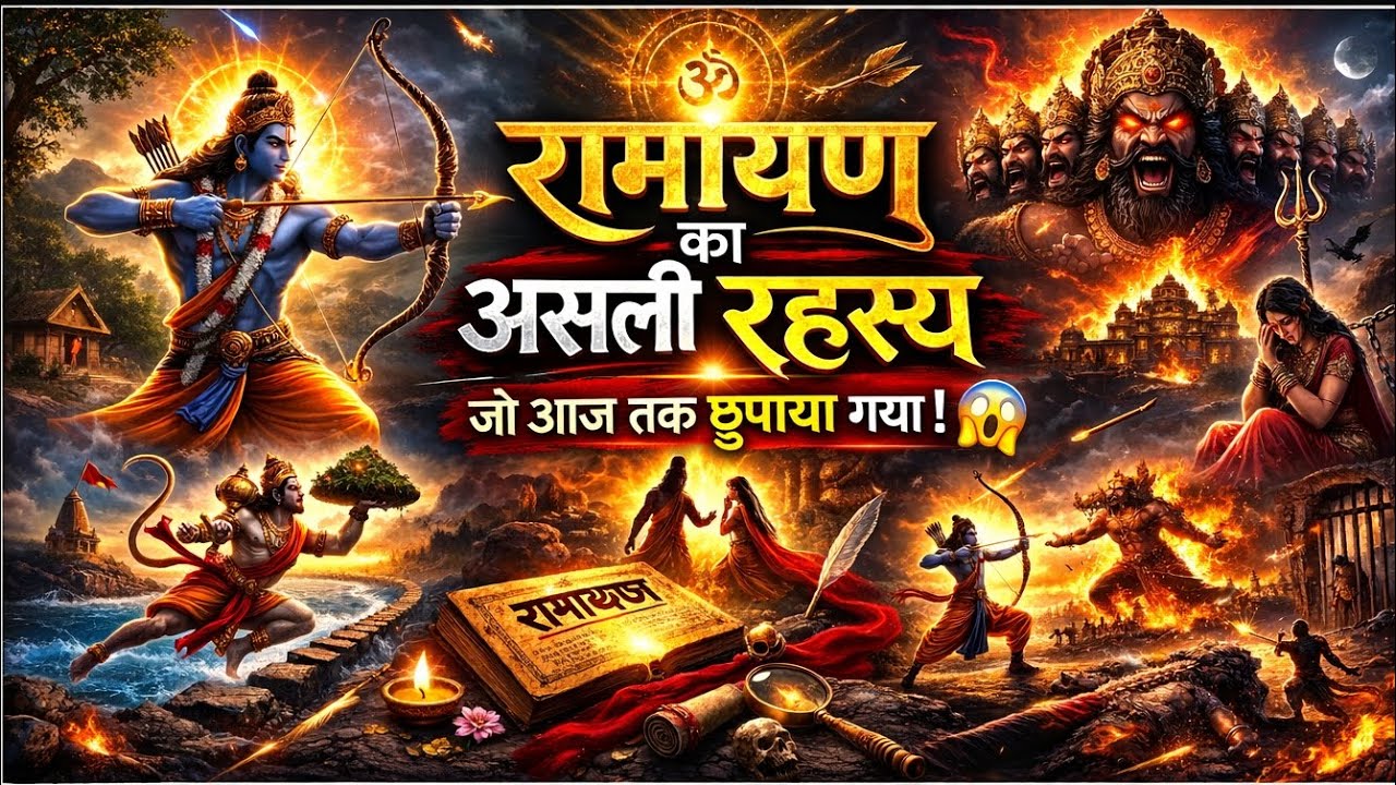 रामायण का असली रहस्य 😱 | रामायण के अनसुने रहस्य | Real Secrets of Ramayana in Hindi | Gupt Itihas