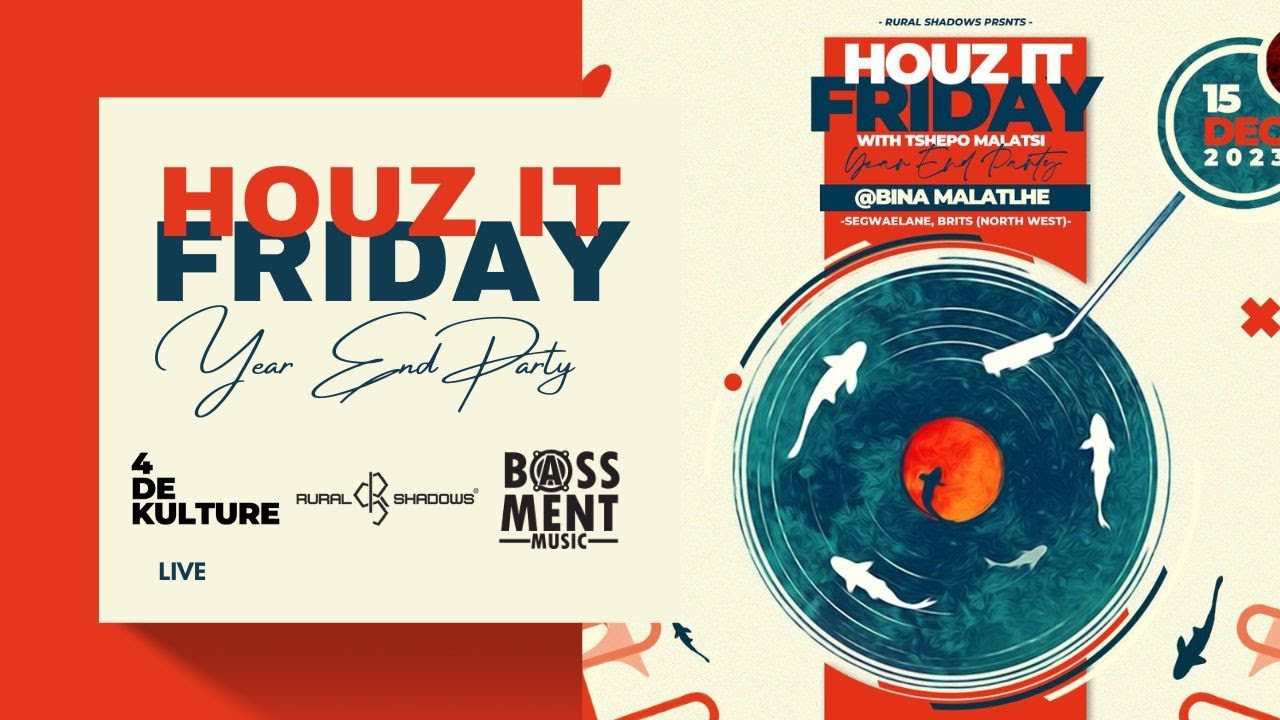 VETJA LAVITA & THE BANG JD, LIVE - HOUZ IT FRIDAY YEAR END PARTY