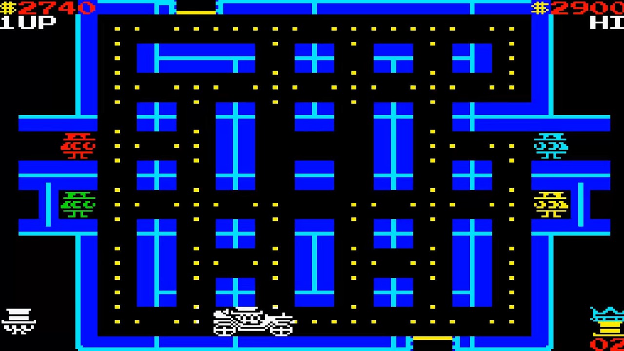 FULLSCREEN ZX SPECTRUM Lock'n'Chase Lock n Chase Bob's Stuff LnCv1 0 PACMAN LADY BUG NO POWERPILL