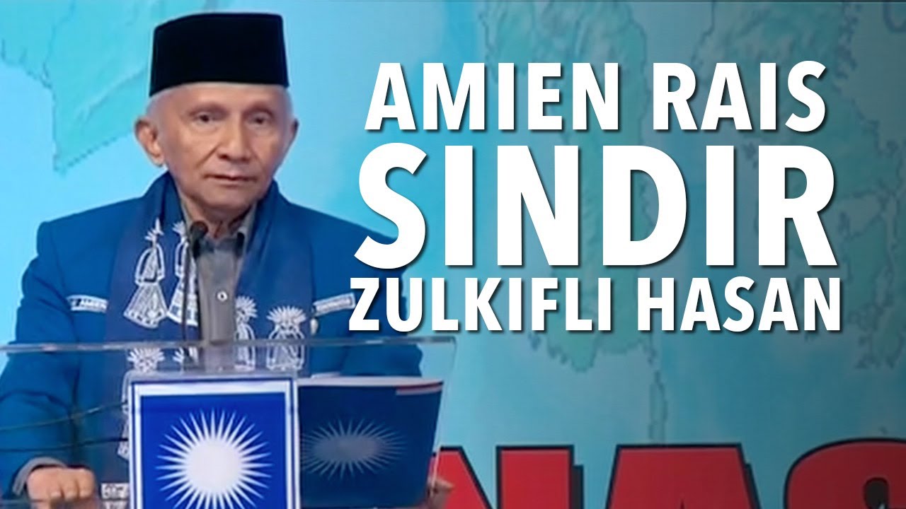 Amien Rais Sindir Zulkifli Hasan di Rakernas