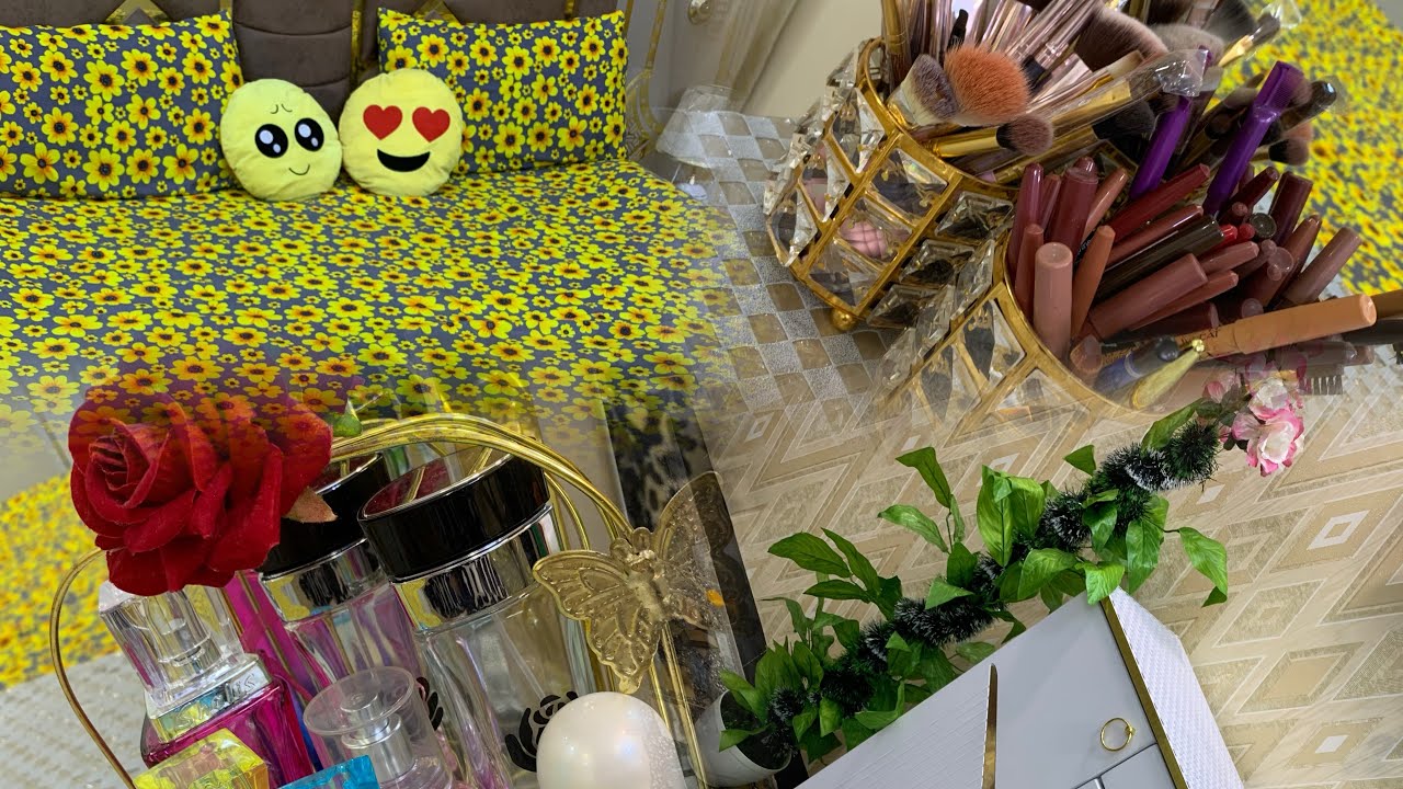 روتين المسائي //تنضيف غرفتي //وطن سوالف 😁