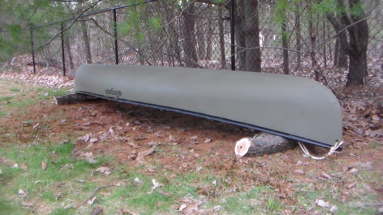 Old Town Canoe Refurbishing - Making a Canoe Crib