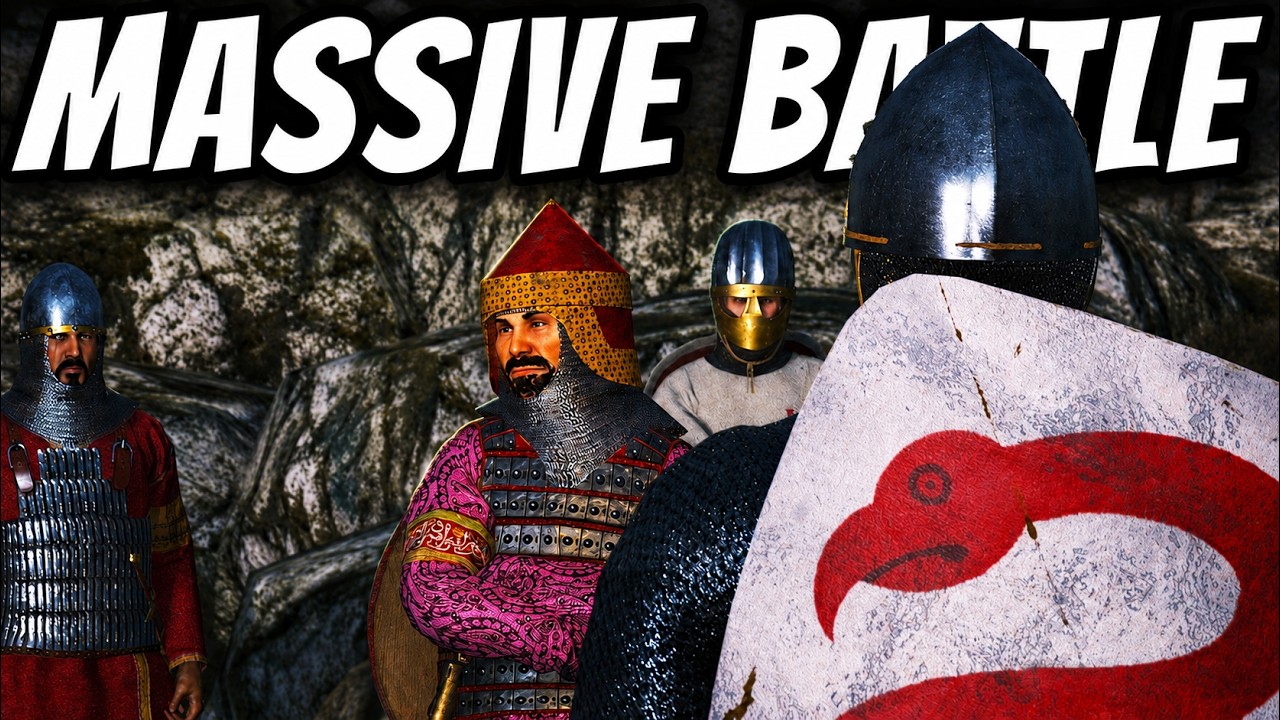 The Crusaders Finally Fight Back in a MASSIVE Battle! | Bannerlord Mod