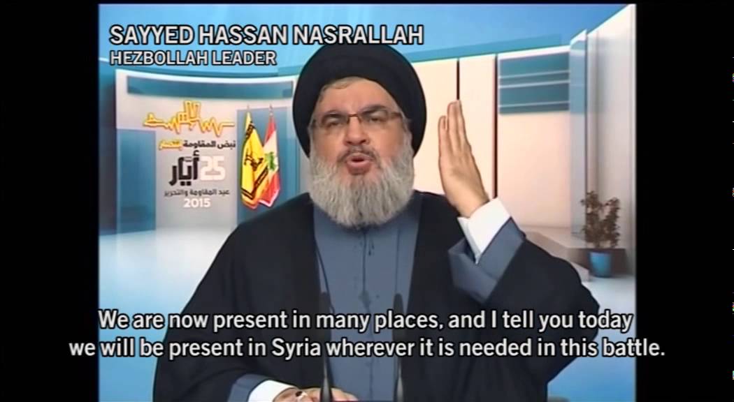 Nasrallah: Hezbollah will step up presence in Syria as needed    Al manar, Reuters
