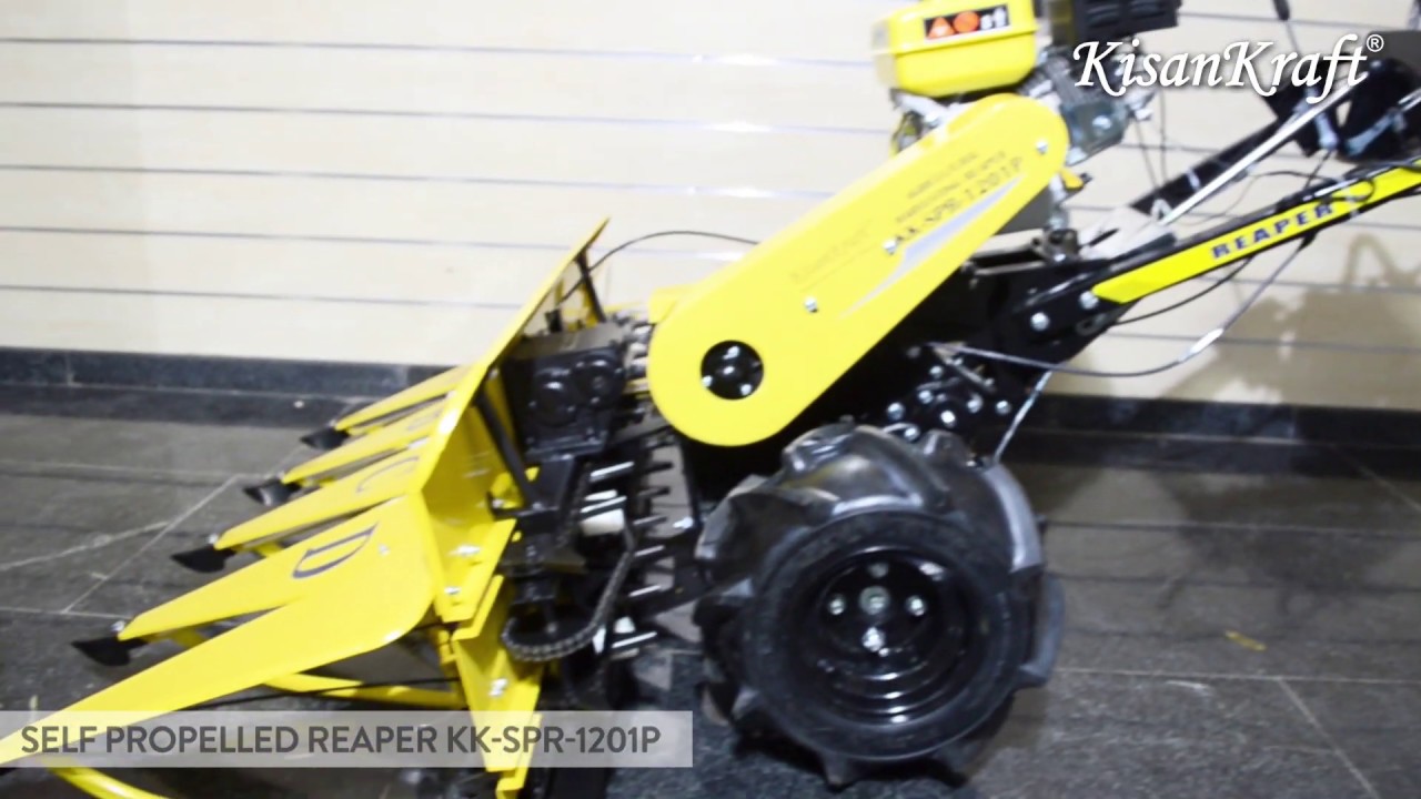 Self Propelled Reaper KK-SPR-1201P Unboxing