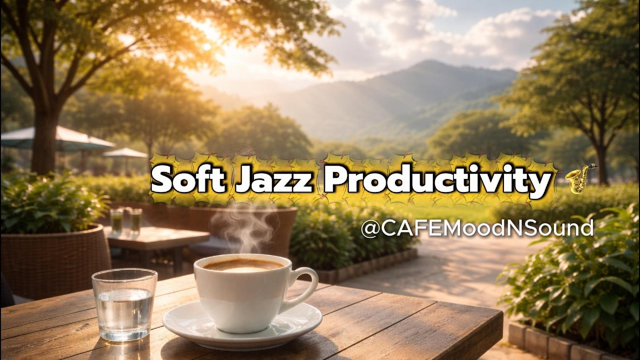 Soft Jazz Productivity 2026 🎷เพลงแจ๊สฟังทำงานยามบ่าย ไม่ง่วง | ☕ เพลงคาเฟ่โฟกัสดีมาก