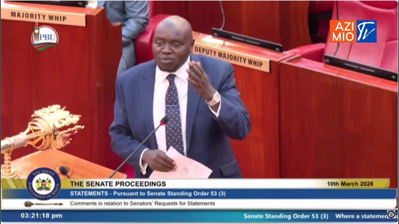 HEATED: 'LINDA Nairobi!' Cherargei STRONGLY Takes On Sifuna on Lack of Oversight In Nairobi County