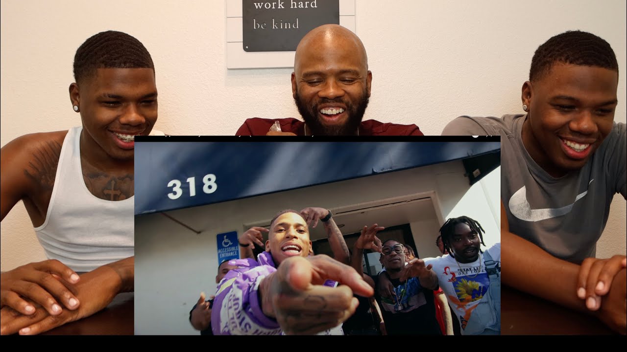 NLE Choppa - Sleazy Flow Freestyle (Official Music Video) POPS REACTION