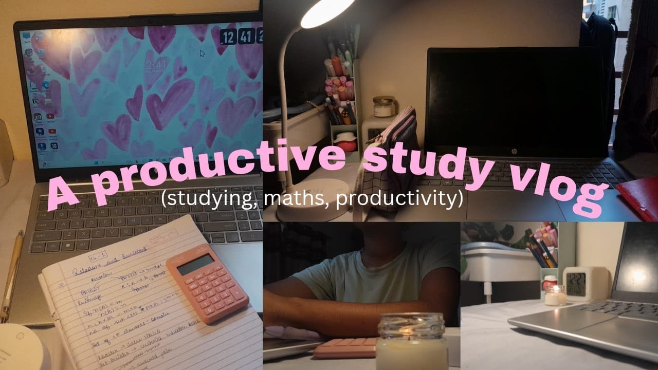 a productive evening study vlog as a cbse 12th science student||☕️🫶