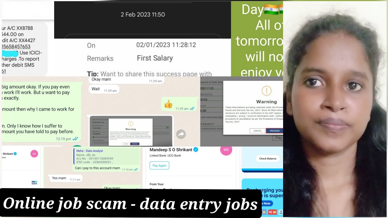 Online job scam/Data entry/Awareness video/tamil/Keerthyettiappan/EK