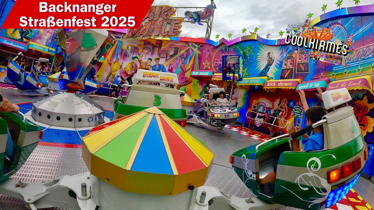 Break dance Weeber Onride | POV [ Backnanger Stra&szlig;enfest 2025 ]